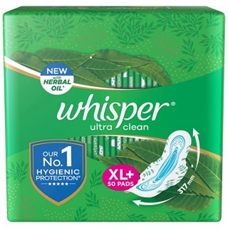 WHISPER SANPAD ULT CLEAN WINGS XL+ 50P