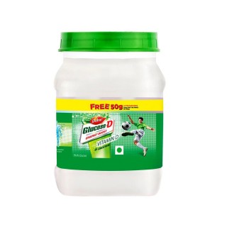 DABUR Glucose-D 450g Jar CP 50g Free