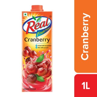Real Fruit Power Cranberry - 1 LTR