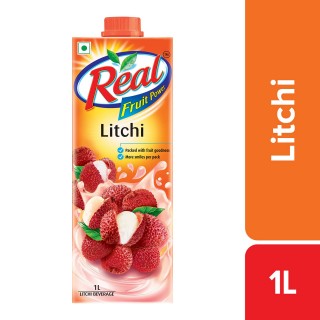Real Fruit Power Litchi - 1 LTR