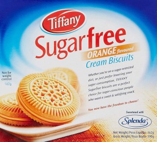Tiffany Biscuit Sugar free Orange 162 gms