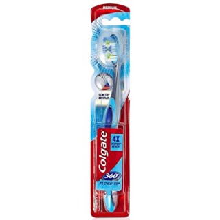 Colgate 360 FlossTip Medium Toothbrush