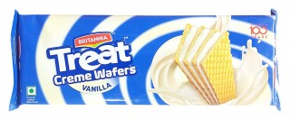 BRITANNIA Treat Cream Wafers Vanilla 75G
